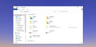 Windows 10 File Explorer